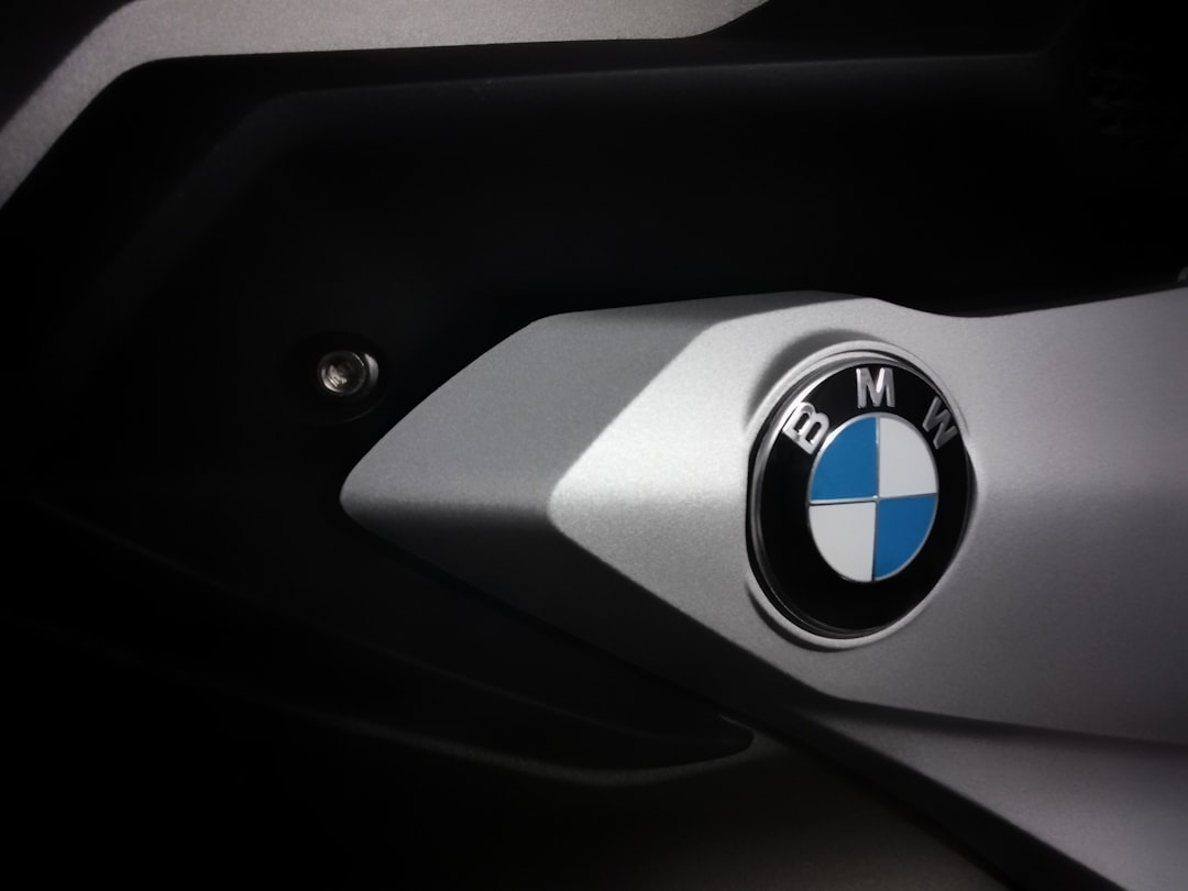 black bmw car steering wheel
